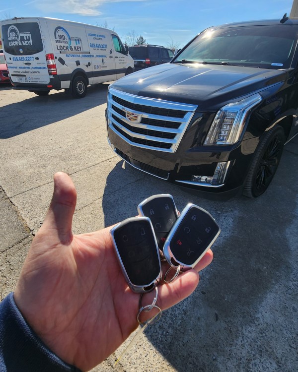 Customer Delighted with Same-Day Spare Key Service for 2016 Cadillac Escalade in Smyrna, TN